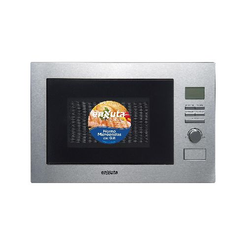 Microondas De Empotrar con Grill Inox Enxuta MOENX-E-0325DGI