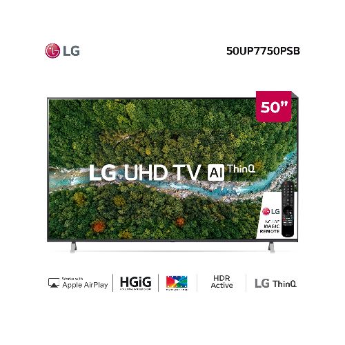 LG UHD 4K 50″ 50UP7750 AI Smart TV