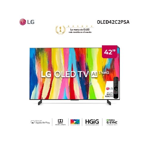 LG OLED evo 4K 48″ OLED48C2PSA AI Smart TV