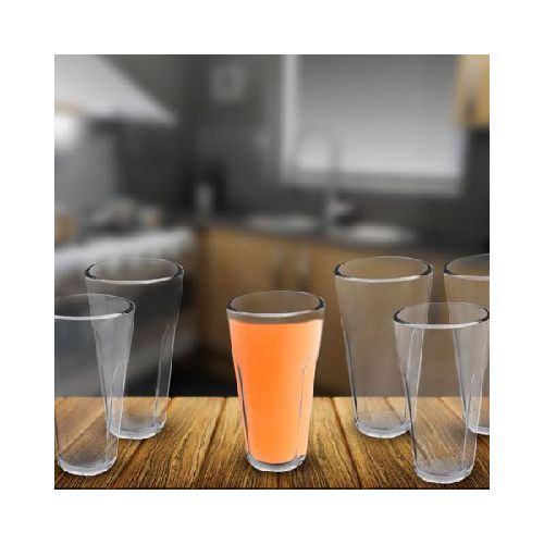 Vaso de vidrio 6 unidades 400 ml