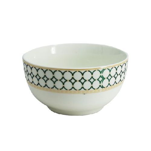 Bowl cerámica blanco estampado