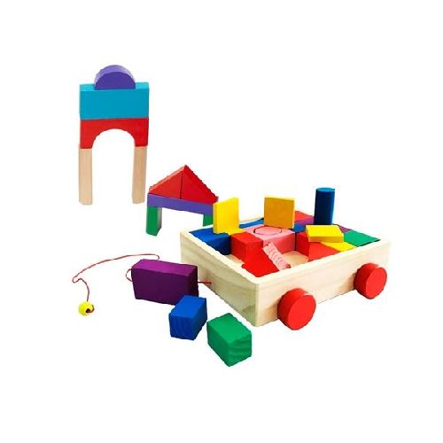 Puzzle madera en caja arrastre 23 piezas