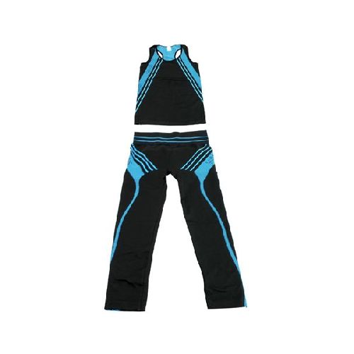 Conjunto calza entera + top ideal running gym yoga