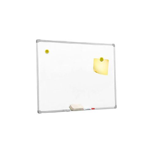 Pizarra Blanca Con Apoya Marcador 70 Cm X 50 Cm