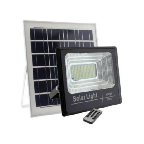 Foco solar led 100w con sensor