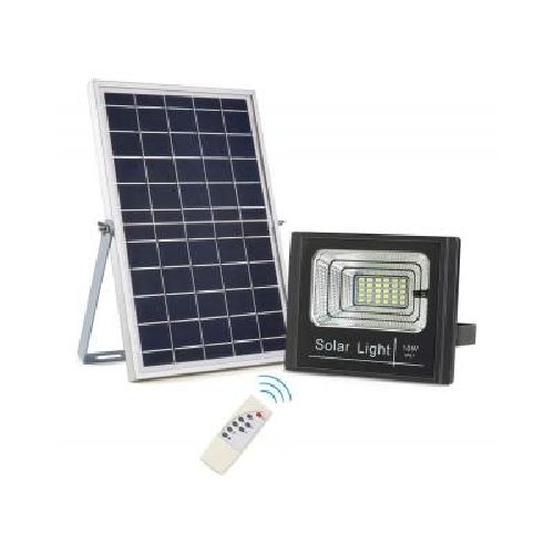 Foco led solar con control y sensor 45w