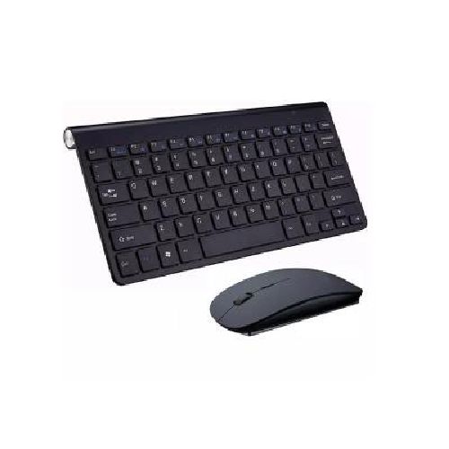 Kit teclado y mouse inalambrico compacto