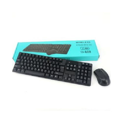 Combo Teclado + Mouse Inalámbrico TJ808