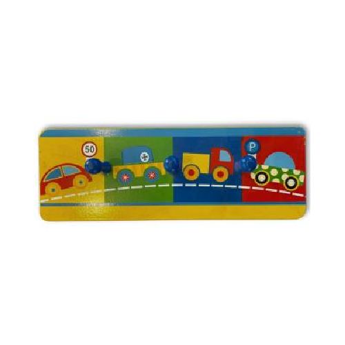 Perchero de Pared Infantil en Madera