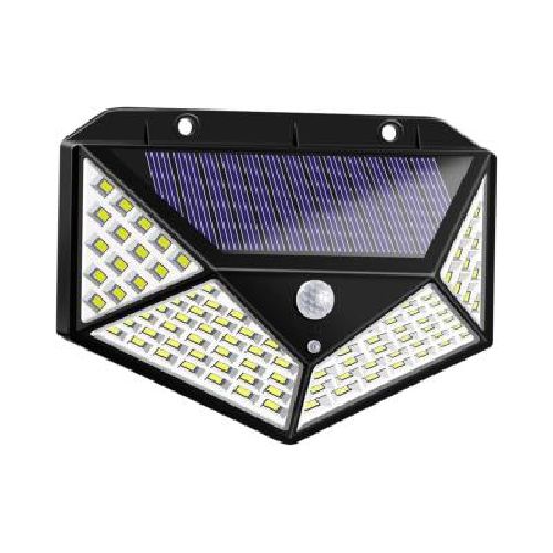 Foco Solar 100Leds con Sensor de Movimiento