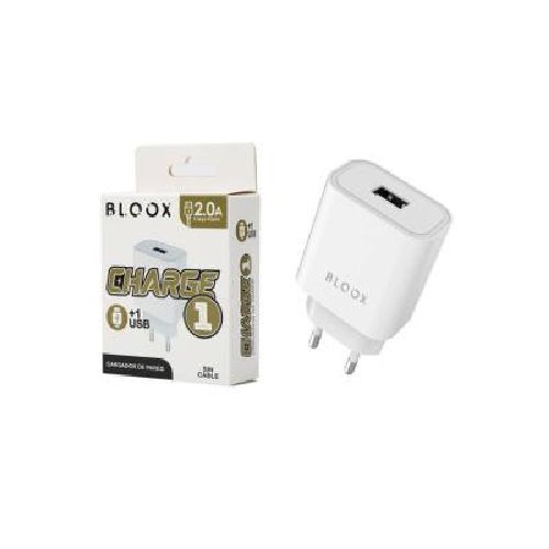 Cargador BLOOX 2Amp 1 USB