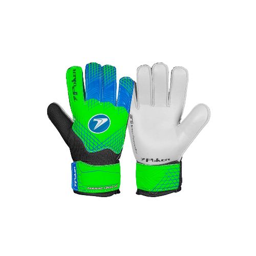 Poker Guante De Golero Trainning Focus Kids - Verde-azul — Macri