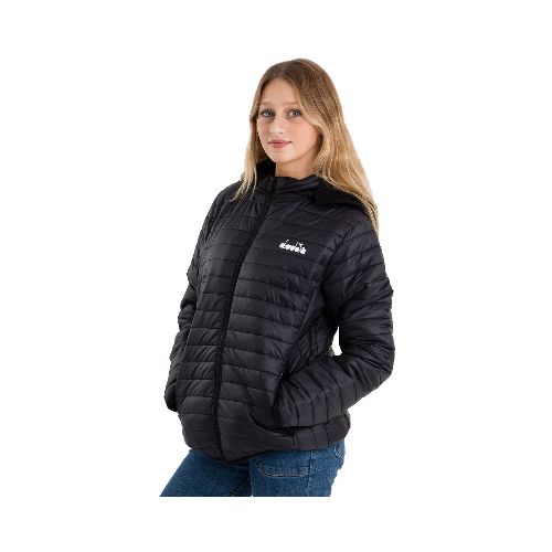 Diadora Mujer Campera - Negro — Macri