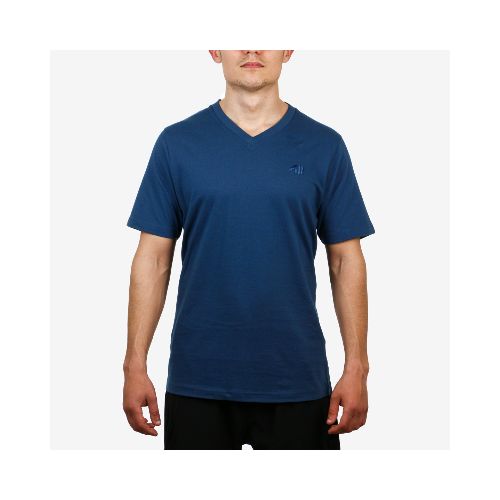 Austral Men's V Neck T-shirt - Navy - Marino — Macri