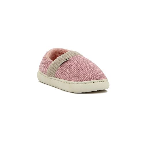 Macri Pantufla Unisex Tela - Rosado — Macri