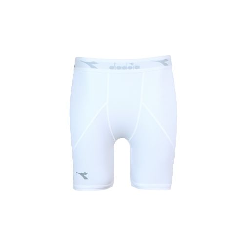 Diadora Hombre Leggings Short - White - Blanco — Macri