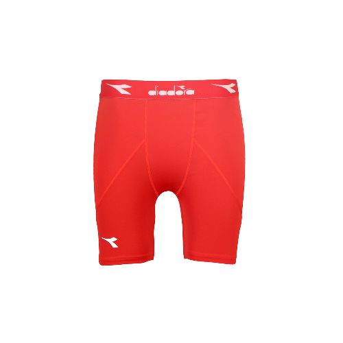 Diadora Hombre Leggings Short - Red - Rojo — Macri