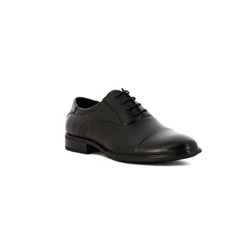 Zapato Starsax Hombre Acordonado Negro - Negro — Macri