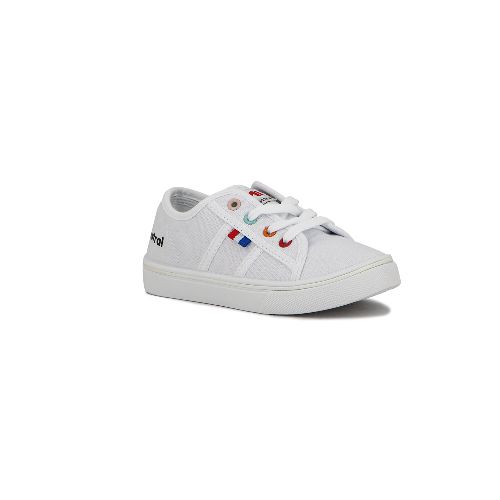 Austral Zapatilla Acordonada Casual Kids - Blanco — Macri