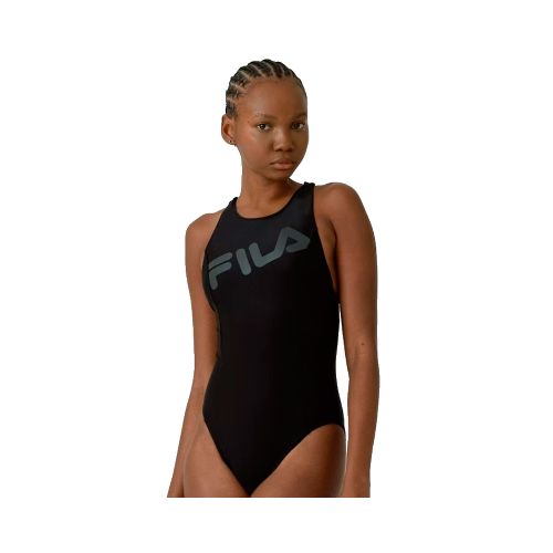 Fila Malla-traje De Baño Femenino Body Cross Cuer1116391 Negro/gris - Negro-gris — Macri