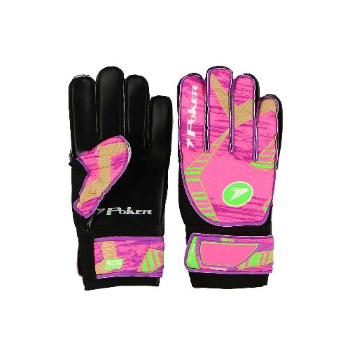 Poker Guante De Golero Semi Pro Multiterreno Zodiac - Fucsia-negro — Macri