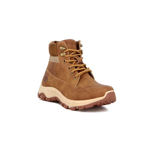 Country Bota Peak De Dama Acordonada - Marron Claro — Macri