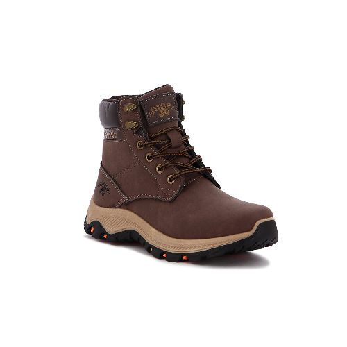 Country Bota Aconcagua De Dama Acordonada - Marron - Marron — Macri