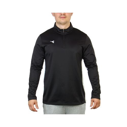 Diadora Hombre Dry-fit Training Sweater - Black - Negro — Macri