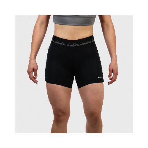 Diadora Dama Sport Short Leggins - Black - Negro — Macri