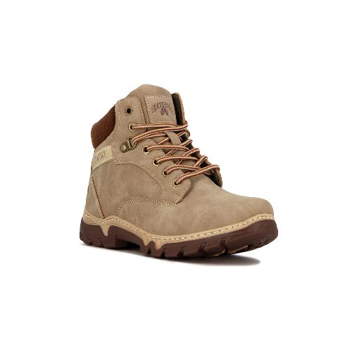 Country Bota De Dama Acordonada - Beige — Macri