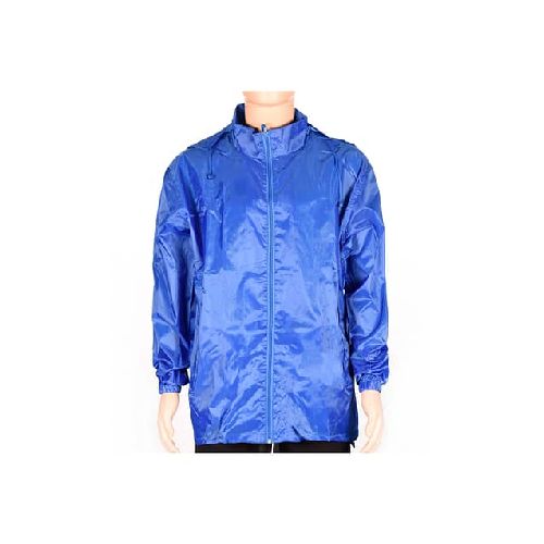 Campera Impermeable Lluvia Azul Francia - MundoTrabajo