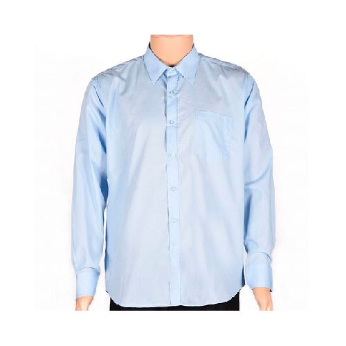 Camisa Ejecutiva Hombre Celeste Manga Larga - MundoTrabajo