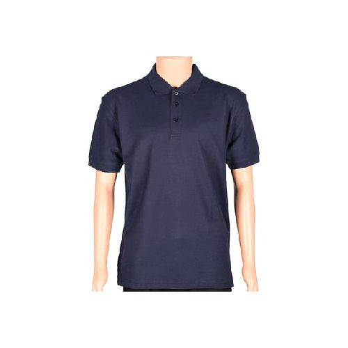 Remera Polo Manga Corta Hombre Azul Marino - MundoTrabajo