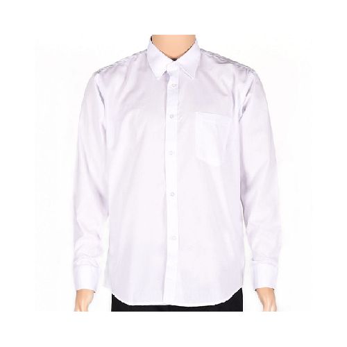 Camisa Ejecutiva Hombre Blanca Manga Larga - MundoTrabajo