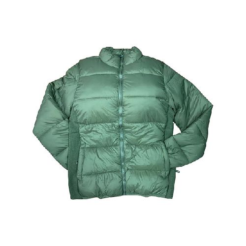 Campera Inflada Dama Verde Forro Aluminizado Omni Heat - MundoTrabajo