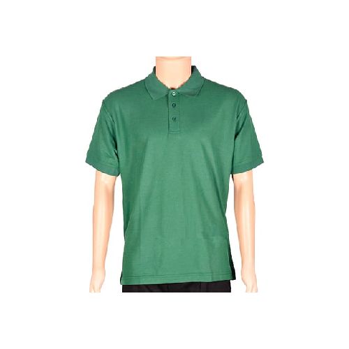 Remera Polo Manga Corta Hombre Verde - MundoTrabajo