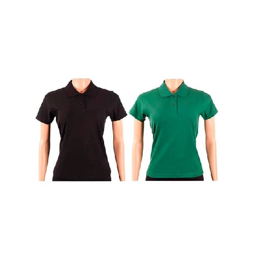 Remera Polo Dama Manga Corta Pack 2 - MundoTrabajo