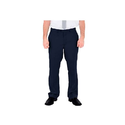 Pantalón De Vestir Azul Marino Ideal Para Mozo - MundoTrabajo