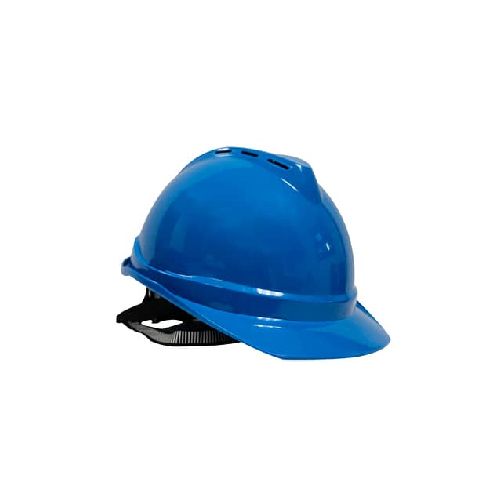 Casco De Seguridad Marca EvoIII Arnés Azul - MundoTrabajo