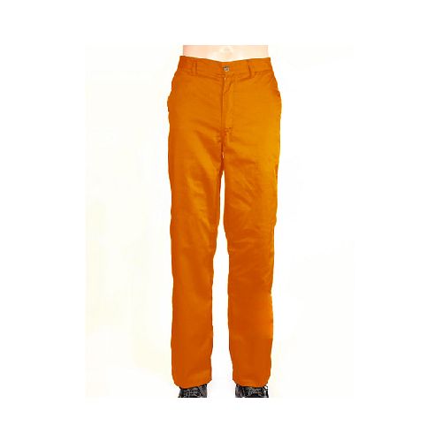 Pantalón Básico De Trabajo Naranja - MundoTrabajo