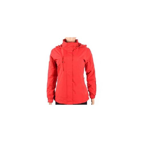 Campera Deluxe Dama Impermeable Roja - MundoTrabajo