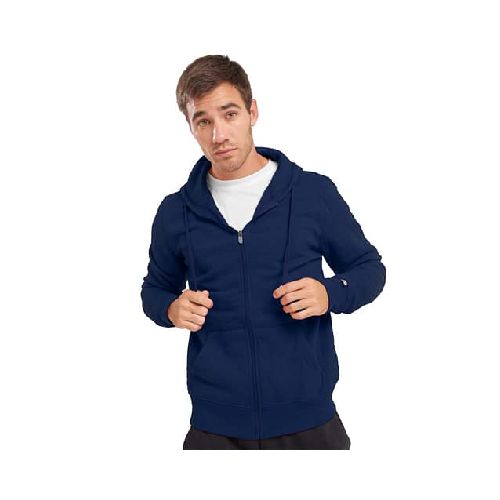 Campera Felpa Unisex Adulto Sw Azul - MundoTrabajo