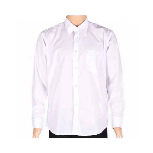 Camisa Blanca Hombre De Vestir Ejecutiva Manga Larga - MundoTrabajo