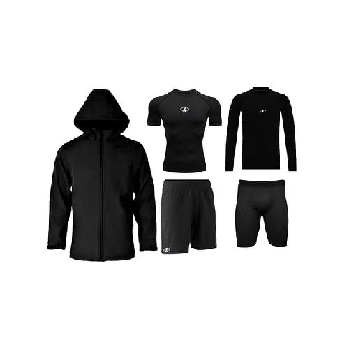 Conjunto Deportivo Térmico Campera Remera Short Calza Corta - MundoTrabajo