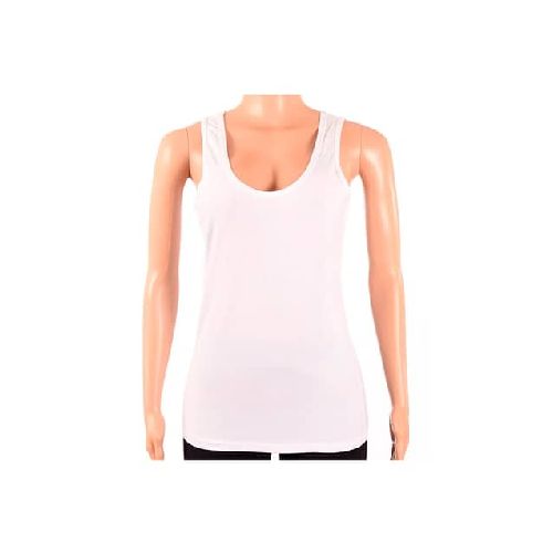 Musculosa De Dama Color Blanco - MundoTrabajo