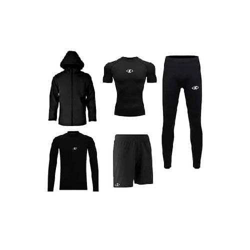 Conjunto Deportivo Térmico Campera Remera Short Calza Larga - MundoTrabajo