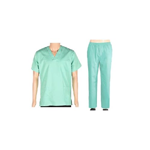 Conjunto Médico Enfermero Casaca Y Pantalón Verde - MundoTrabajo