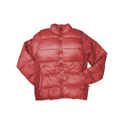 Campera Inflada Dama Roja Forro Aluminizado Omni Heat - MundoTrabajo