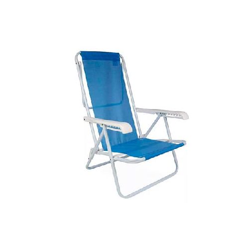 Silla De Playa Sannet Reclinable 8 Posiciones Acero - MundoTrabajo