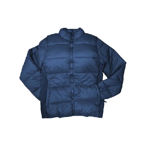 Campera Inflada Dama Azul Marino Forro Aluminizado Omni Heat - MundoTrabajo